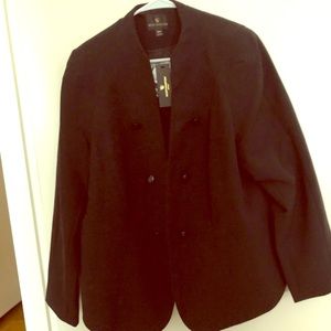 Black Military Style Blazer